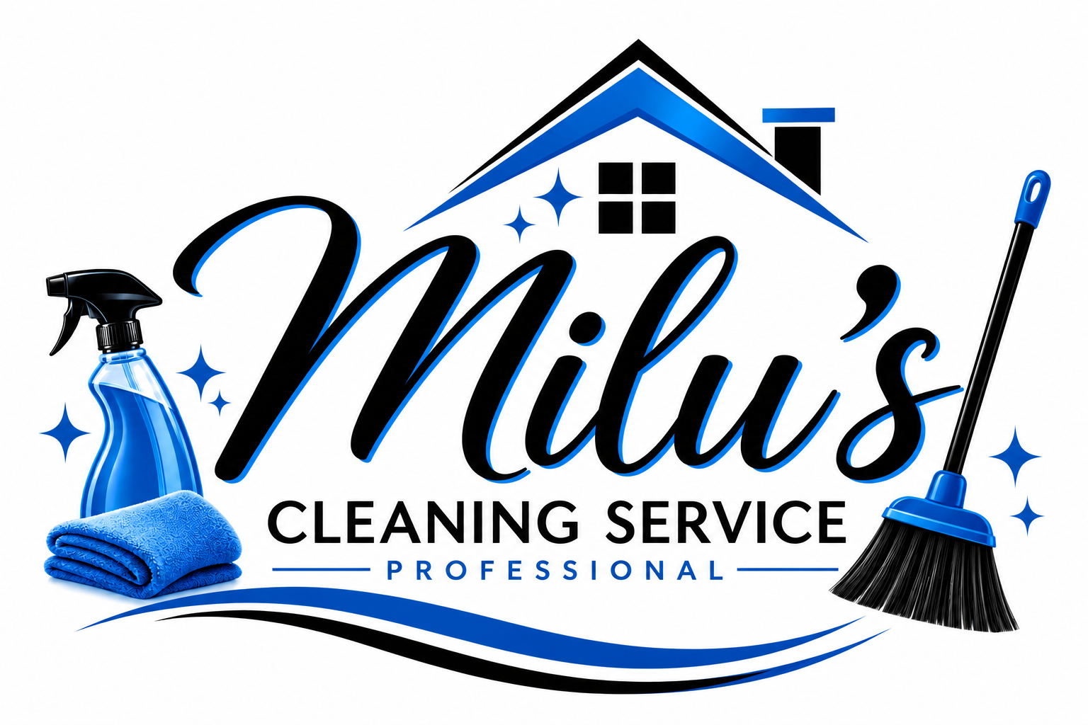 Milu’s Cleaning Service logo